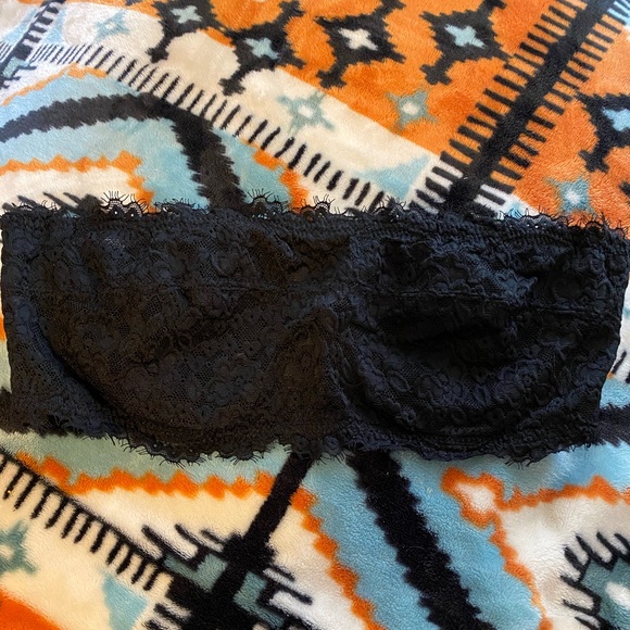Black Bandeau NWOT - Picture 1 of 2
